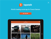 Tablet Screenshot of french-saviors.com